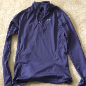 Purple Under Armour Half ZIP Dri - fit never worn